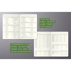 Sigel C2608 týdenní kalendář Conceptum 2026 Hardcover DIN A5 černá, červená 1 ks Počet stran: 192