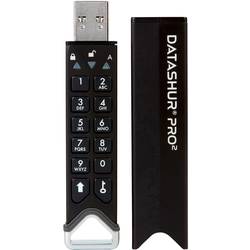 iStorage datAshur Pro2 USB flash disk 128 GB černá IS-FL-DP2-256-128 USB 3.2 (Gen 1x1)