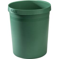 HAN GRIP KARMA 18198-05 odpadkový koš 18 l (Ø x v) 31.2 mm x 35 mm recyklovaný plast Ekologická zelená 1 ks
