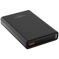 Ansmann PB222PD powerbanka Li-Pol, 10000 mAh, USB-A, USB-C®, černá, Indikátor stavu