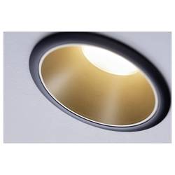 Paulmann 4064161242248 Cole Coin vestavné svítidlo, LED, 6 W, černá, zlatá, sada 4 ks