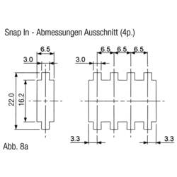 3M 37304-A124-00E MB, nízkonapěťový konektor, 0.33-0.52 mm², kontakty 4, zelená, 1 ks