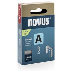 Novus Tools 042-0774 svorky z jemného drátu Typ 53 1800 ks Rozměry (d x š) 8 mm x 11.3 mm