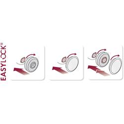 Moldex EasyLock 900101 ochranná maska celoobličejová bez filtru Velikost XS-XXL: S EN 136 DIN 136