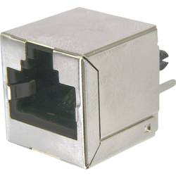 ASSMANN WSW AMJ-188-10101-CAT6, RJ45 konektor, zásuvka, vestavná vertikální, počet pólů: 8P8C, stříbrná, 1 ks