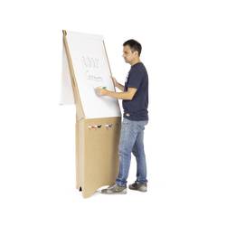 Rocada flipchart RD-60 ECO (š x v) 1780 mm x 430 mm hnědá R606077