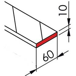 VISO PUC500NJ ochranná pěna černá, žlutá (d x š) 5 m x 60 mm