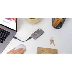 Western Digital My Passport 4 TB externí SSD disk USB-C® šedá WDBAGF0040BGY-WESN
