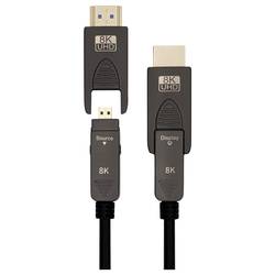 Maxtrack HDMI kabel 15 m černá C504-15ML 8K UHD HDMI kabel