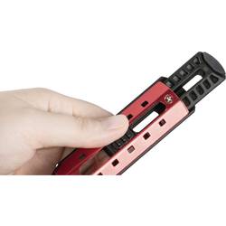 Hama stolní stativ 1/4palcové min./max.výška=16 - 19 cm černá kulová hlava, integrovaná vodováha, vč. držáku smartphonu