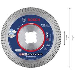 Bosch Accessories 2608900658 EXPERT HardCeramic X-LOCK diamantový řezný kotouč Průměr 125 mm Ø otvoru 22.23 mm kámen, beton, cihla 1 ks