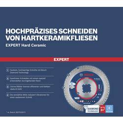 Bosch Accessories 2608900658 EXPERT HardCeramic X-LOCK diamantový řezný kotouč Průměr 125 mm Ø otvoru 22.23 mm kámen, beton, cihla 1 ks