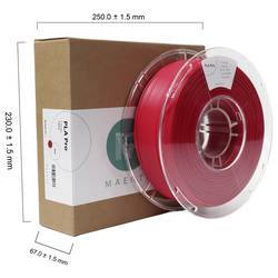 Maertz PMMA-1009-004 PMMA-1009-004 vlákno pro 3D tiskárny PLA Pro 1.75 mm 1000 g červená 1 ks