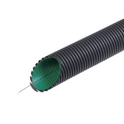 Fränkische Rohrwerke 19210075 KabuflexRplus75 sw ochranný husí krk černá 50 m