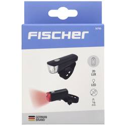 FISCHER FAHRRAD sada světel na kolo LED na baterii černá