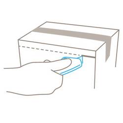 Bezpečnostní nůž Secunorm MIZAR s TRAPEZKLINGE 5232 MARTOR 12500102 1 ks, zaoblená čepel