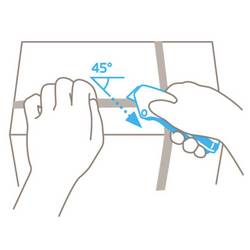 Bezpečnostní nůž Secunorm MIZAR s TRAPEZKLINGE 5232 MARTOR 12500102 1 ks, zaoblená čepel