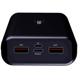 Verico Power Pro PD powerbanka Li-Pol, 20000 mAh, Dodávka energie, USB-A, USB-C®, černá