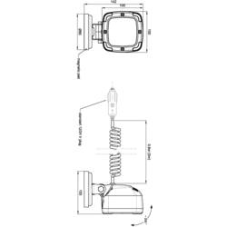 Fristom pracovní světlomet 12 V, 24 V FT-036 LED MAG M30 95037 šířka rozsahu osvětlení (š x v x h) 100 x 100 x 75 mm 1800 lm 6000 K