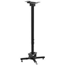 Neomounts CL25-550BL1 stropní držák projektoru stropní držák, naklápěcí + nakláněcí, nastavitelná výška, otočný vzd. země-strop (max.): 114.5 cm černá