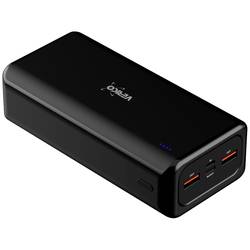 Verico Power Pro PD powerbanka Li-Pol, 30000 mAh, USB-A, USB-C®, černá