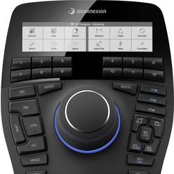 3Dconnexion SpaceMouse Enterprise 3D myš, přenos USB, 12 tlačítko, černá