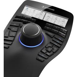 3Dconnexion SpaceMouse Enterprise 3D myš, přenos USB, 12 tlačítko, černá