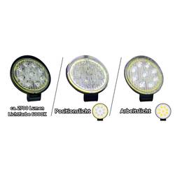 Berger & Schröter světla pro denní svícení, poziční světla KS71727R LED (Ø x v) 110 mm x 113 mm černá, žlutá, průhledná , stříbrná
