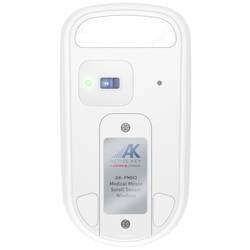 CHERRY Active KEY MMS AK-PMH3 Wireless infračervený myš, přenos bezdrátový, 3 tlačítko, 1000 dpi, bílá