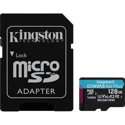 Kingston Canvas Go! Plus paměťová karta microSDXC 128 GB Class 10 UHS-I