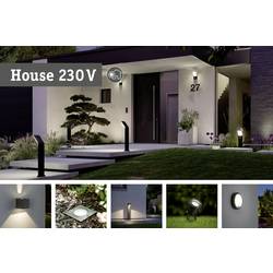 Paulmann Capea 94453 venkovní nástěnné LED osvětlení s PIR detektorem LED 6 W šedá