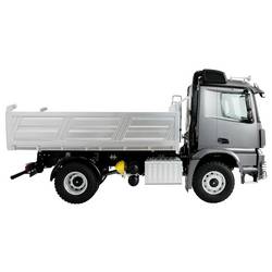 Amewi 22692 Mercedes-Benz Arocs Muldenkipper 4x4 anthrazit 1:14 elektrický RC model nákladního automobilu RtR