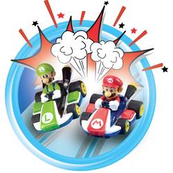 Carrera 20063028 First Mario Kart™ - Mario vs. Luigi autodráha
