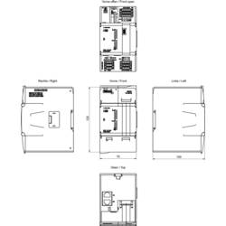Siemens 6ES7212-1BG50-0XB0 6ES72121BG500XB0 napájecí modul pro PLC