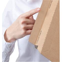 Colompac krabice na odesílání pořadačů CP055.51 Vlnitá lepenka DIN A4 hnědá