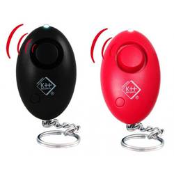 kh-security kapesní alarm černá s LED 100103B