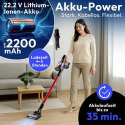 Profi-Care PC-BS 3136 A akumulátorový vysavač bezsáčkový