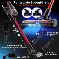 Profi-Care PC-BS 3136 A akumulátorový vysavač bezsáčkový