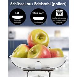 Profi Cook PC-KW 1247 kuchyňská váha analogový s odměrnou mísou Max. váživost=5 kg nerezová ocel 260 x 206 x 255