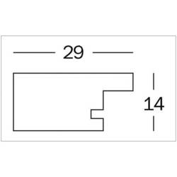 walther+ design HO430B vyměnitelný fotorámeček Formát papíru: 24 x 30 cm černá