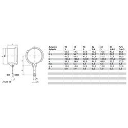 Bals Elektrotechnik 832 832 CEE příslušenství, 5pólová, 1 ks