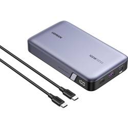 UGREEN 25188 powerbanka Li-Ion, 20000 mAh, USB-C®, USB, šedá