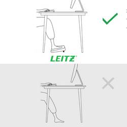 Leitz 65460089 65460089 Fußstütze verstellbar opěrka pro nohy