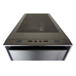 LC Power 2016MB micro tower PC skříň černá