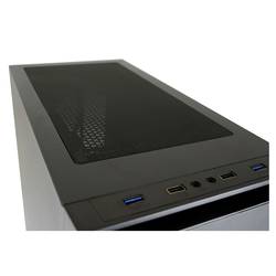 LC Power 2016MB micro tower PC skříň černá