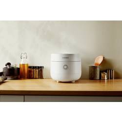 Cuckoo CR-0675F vařič rýže bílá (matná) s displejem, s odměrkou, funkce časovače