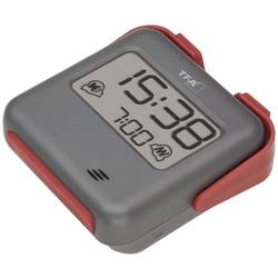 TFA Dostmann 60.2031.10 Quartz budík šedá časů buzení 1