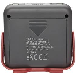 TFA Dostmann 60.2031.10 Quartz budík šedá časů buzení 1