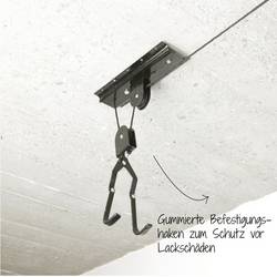 FISCHER FAHRRAD 50386:FISCHER stropní držák na jízdní kolo Počet parkovacích míst=1 černá