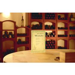 Sigel TA220 TA220 stolní stojan T tvar Použití pro formát papíru: DIN A4 čiré sklo 1 ks